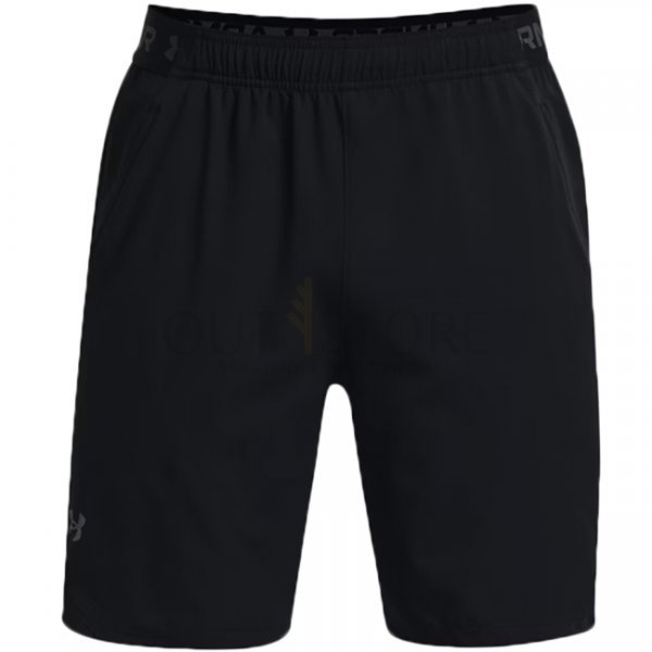 Under Armour Vanish Woven 8 Inch Shorts - Black / Pitch Grey - L