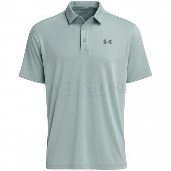 Under Armour Tech Polo - Silica Green / Pitch Grey - L