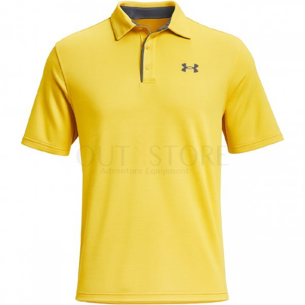 Under Armour Tech Polo - Noble Gold / Pitch Grey - XL