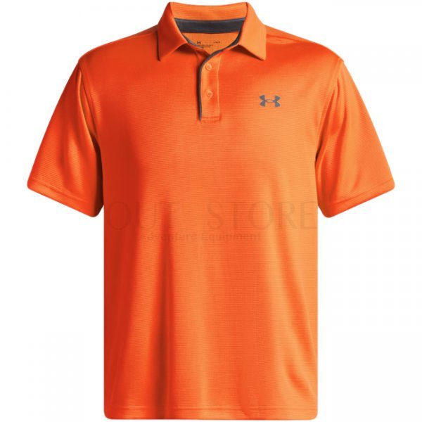 Under Armour Tech Polo - Fire / Pitch Grey - 3XL