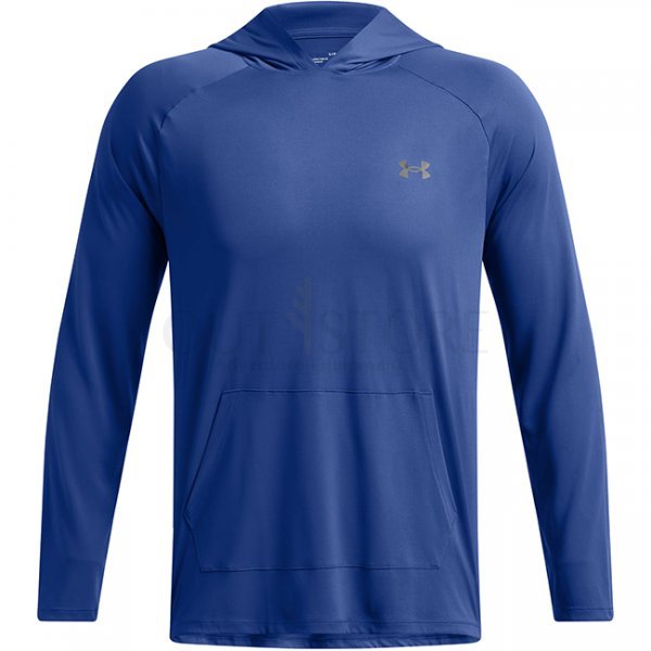 Under Armour Mens Tech 2.0 Hoodie - Tech Blue / Black - S