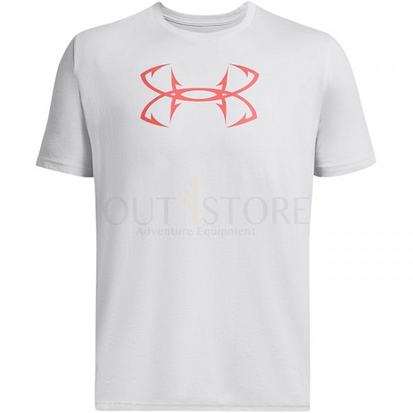 Under Armour Fish Hook Logo T-Shirt - Halo Grey - L