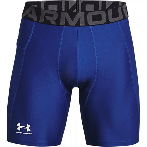 Under Armour Mens HeatGear Compression Shorts - Royal - S