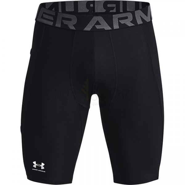 Under Armour Mens HeatGear Pocket Long Shorts - Black - M