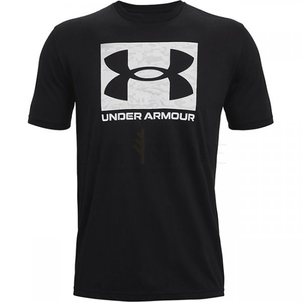 Under Armour Mens ABC Camo Boxed Logo Short Sleeve - Black - S