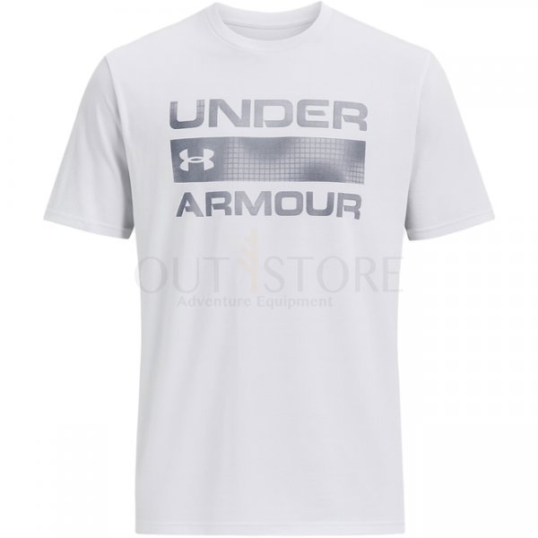 Under Armour Mens Stacked Logo Fill T-Shirt - Halo Grey / Steel - M