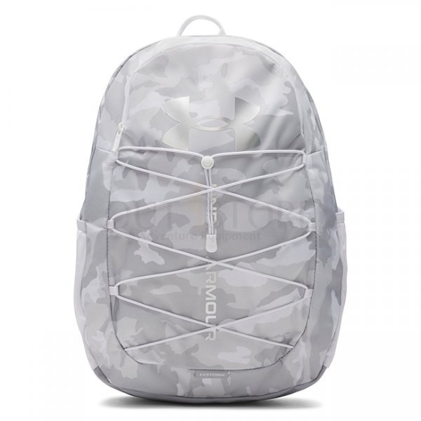 Under Armour Hustle Sport Backpack - Mod Grey / Mod Grey / Metallic Silver