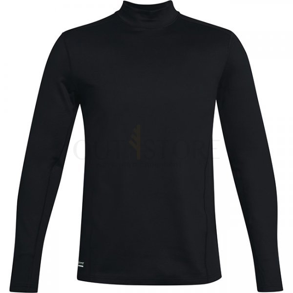 Under Armour Mens Tactical ColdGear Infrared Base Mock - Black - M