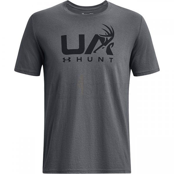 Under Armour Mens Antler Hunt Logo T-Shirt - Pitch Grey - L