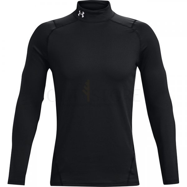 Under Armour Mens ColdGear Fitted Mock - Black - S