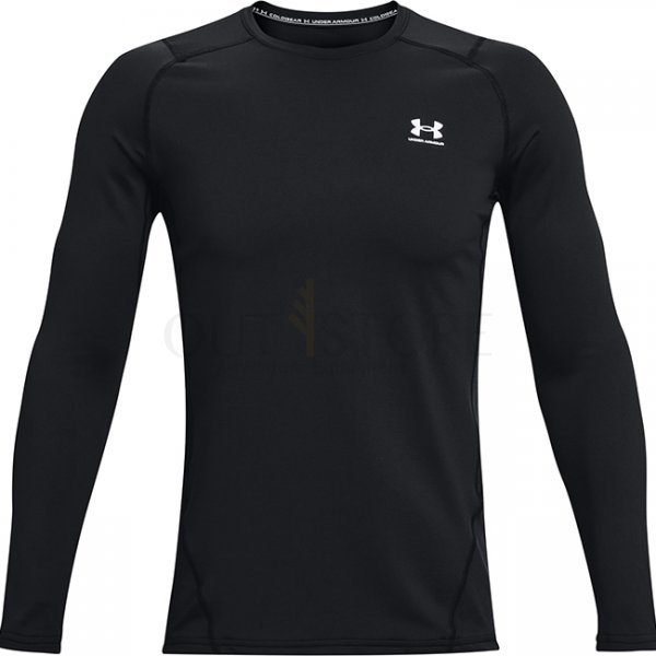 Under Armour Mens ColdGear Fitted Crew - Black - 3XL