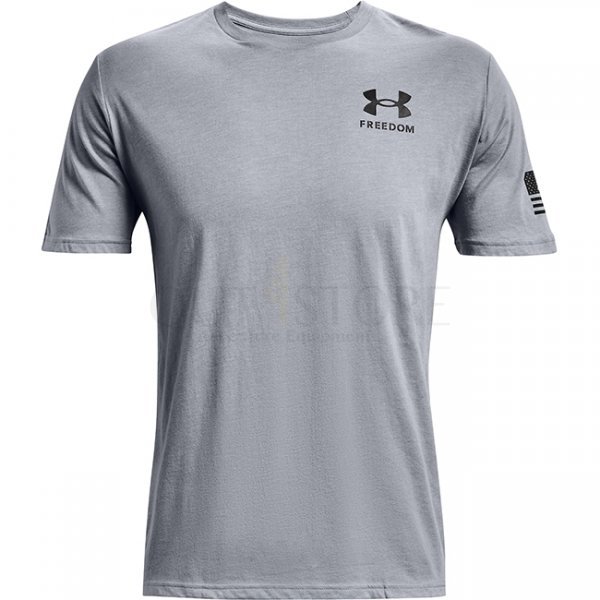 Under Armour Freedom Flag T-Shirt - Steel Medium Heather - S