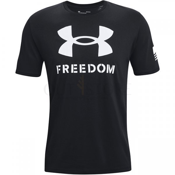 Under Armour Freedom Logo T-Shirt - Black - XL