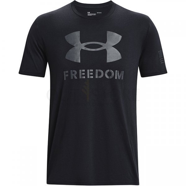 Under Armour Freedom Logo T-Shirt - Dark Navy Blue - S