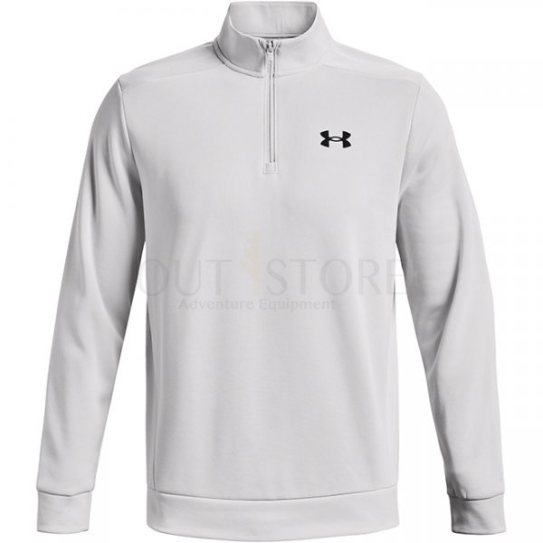 Under Armour Mens Armour Fleece 1/2 Zip - Grey - L