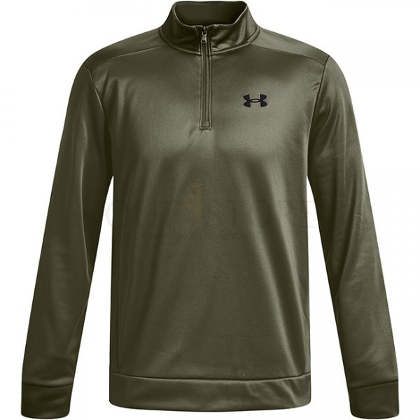 Under Armour Mens Armour Fleece 1/2 Zip - Marine OD Green - XL