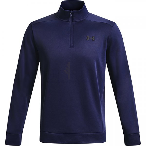 Under Armour Mens Armour Fleece 1/2 Zip - Navy Blue - S