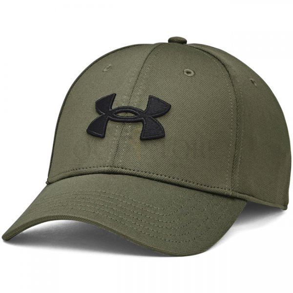 Under Armour Mens Blitzing Low Stretch Fit Cap - Marine OD Green - M/L