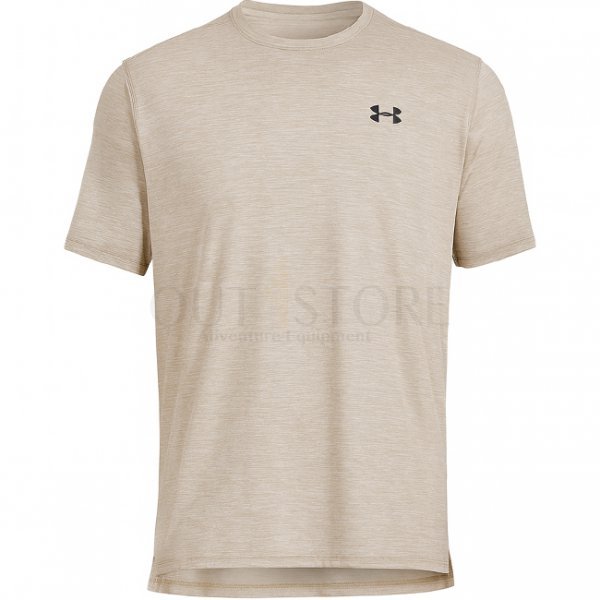 Under Armour Tech Vent Short Sleeve - City Khaki / Khaki Base / Black - M