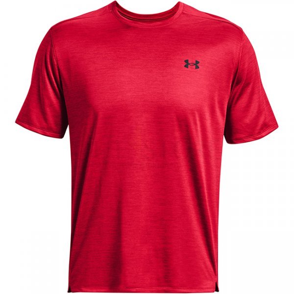 Under Armour Tech Vent Short Sleeve - Red / Black - S