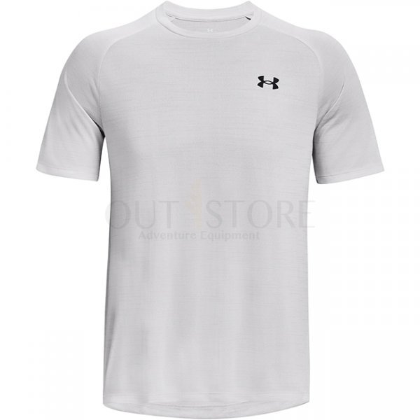 Under Armour Mens Tech 2.0 Tiger Short Sleeve - Halo Grey / Black - L