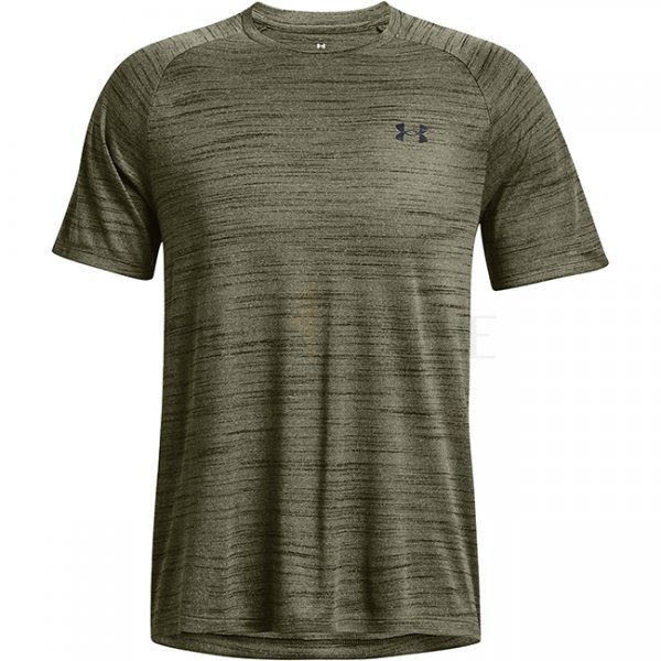 Under Armour Mens Tech 2.0 Tiger Short Sleeve - Marine OD Green / Black - S
