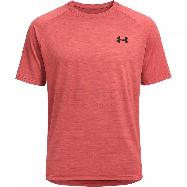 Under Armour Mens Tech 2.0 Tiger Short Sleeve - Red / Black - L