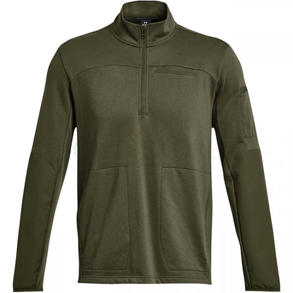 Under Armour Rival Fleece Tactical Job 1/4 Zip - Marine OD Green - S