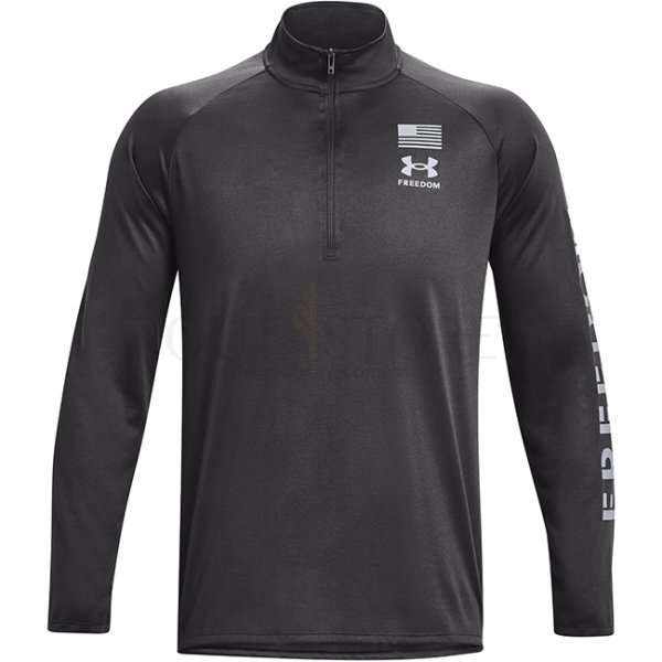 Under Armour Freedom Tech 1/2 Zip - Jet Grey - M