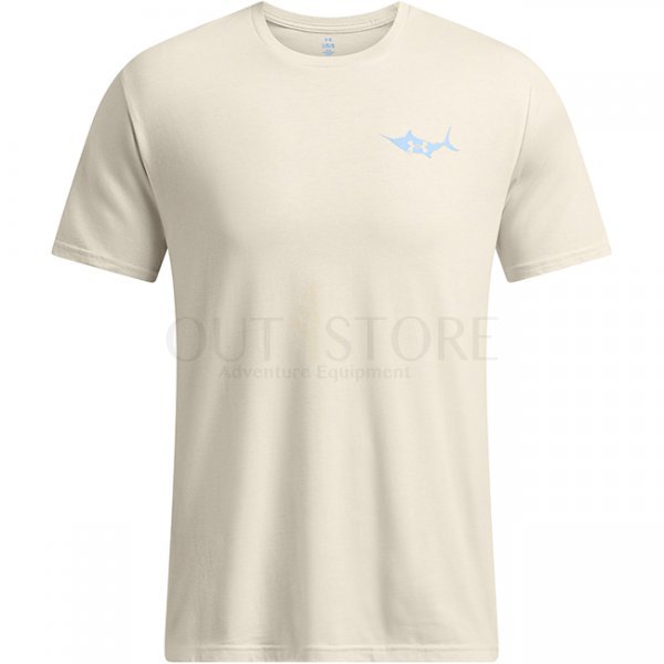 Under Armour Mens Marlin Short Sleeve - Summit White - 2XL