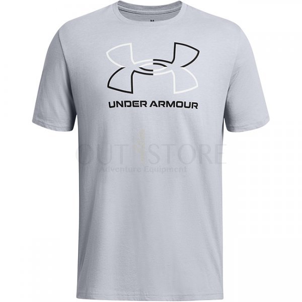 Under Armour Mens Foundation Short Sleeve - Light Grey - M