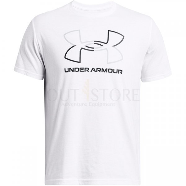 Under Armour Mens Foundation Short Sleeve - White - 3XL