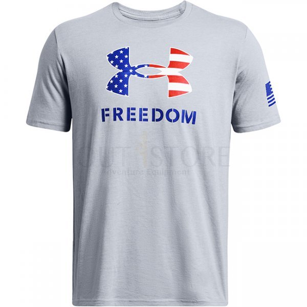 Under Armour Mens Freedom Logo T-Shirt - Royal Heather - 3XL