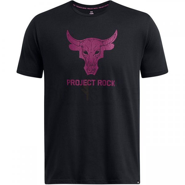 Under Armour Project Rock Payoff T-Shirt - Black / Purple Gemini - S