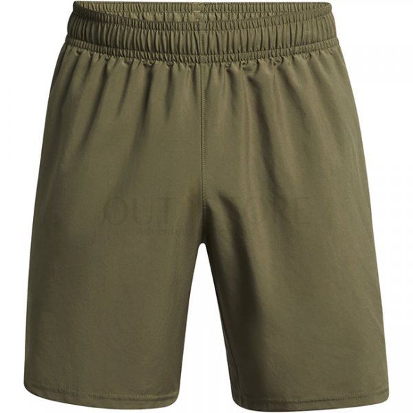 Under Armour Tech Woven Wordmark Shorts - Marine OD Green - M