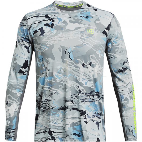 Under Armour Mens Fish Pro Camo T-Shirt - Pitch Grey - 3XL