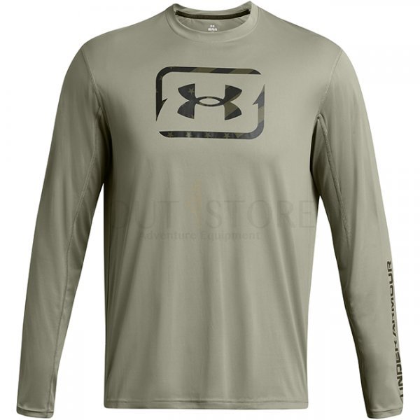 Under Armour Mens Fish Pro Freedom Long Sleeve - Grove Green - M