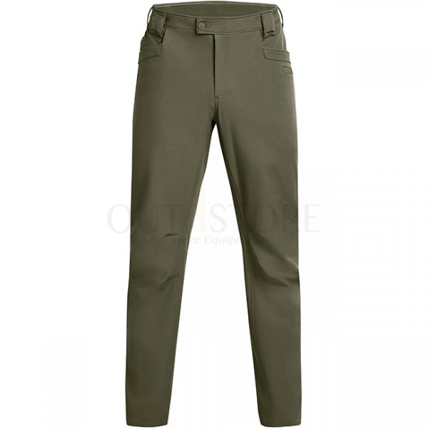 Under Armour Mens Alpha Flat Front Pants - Marine OD Green - 32 - 30
