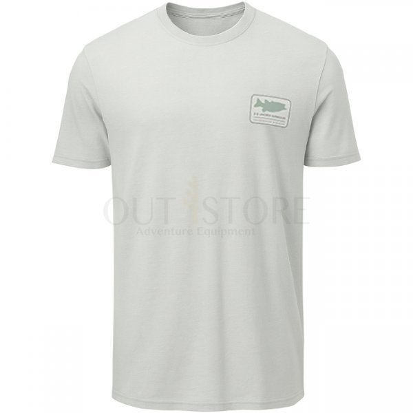 Under Armour Mens Bass Short Sleeve - Hydro Green / Silica Green - M