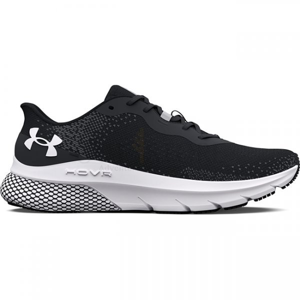Under Armour Mens HOVR Turbulence 2 Running Shoes - Black / Jet Grey / White - 13