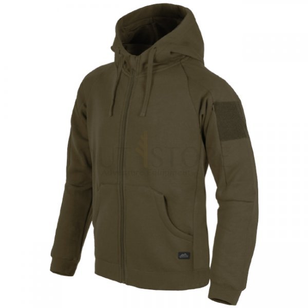 Helikon-Tex Urban Tactical Hoodie Lite FullZip - Green - L