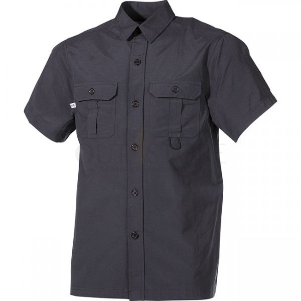FoxOutdoor Outdoor Shirt Short Sleeve Microfiber - Black - XL