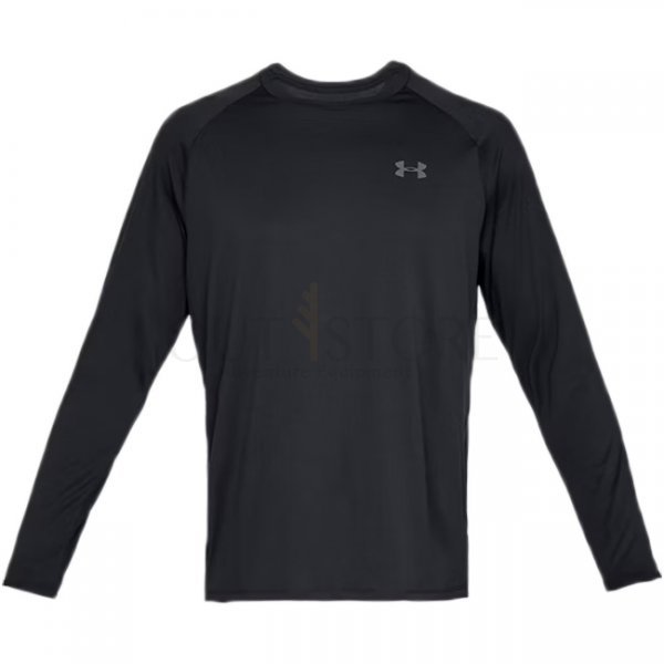 Under Armour Tech Long Sleeve - Black - L