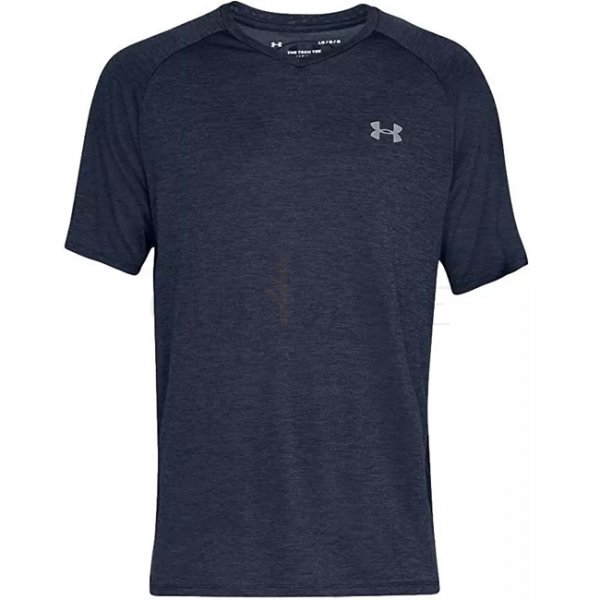 Under Armour Tech V-Neck Short Sleeve - Blue - XL - Regular