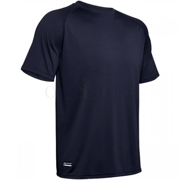 Under Armour Mens Tactical Tech Short Sleeve T-Shirt - Navy Blue - 3XL