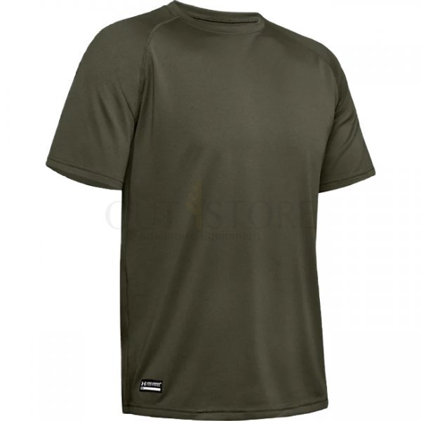 Under Armour Mens Tactical Tech Short Sleeve T-Shirt - Olive - XL
