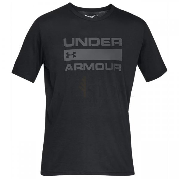 Under Armour Mens Team Issue Wordmark Short Sleeve - Black - M