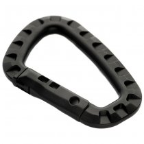 Pitchfork Plastic Carabiner - Black