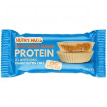 NUTRY NUTS White Choc Peanut Butter Cups 12pcs Box