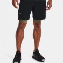 Under Armour Vanish Woven 8 Inch Shorts - Black / Pitch Grey - S